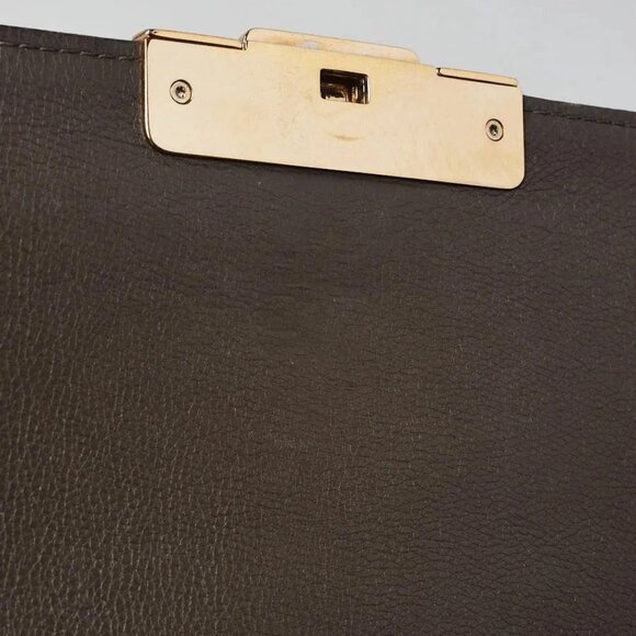 Chanel Khaki Quilted Leather Click Label Large Shoulder Bag - Picture 12 of 12